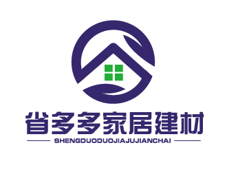 趙軍的省多多家居建材logo設(shè)計(jì)