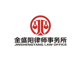 曾翼的金盛陽(yáng)律師事務(wù)所logo設(shè)計(jì)