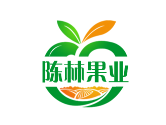 余亮亮的陳林果業(yè)logo設(shè)計