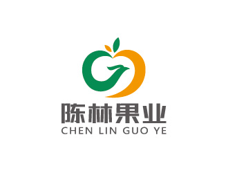 周金進的陳林果業(yè)logo設計