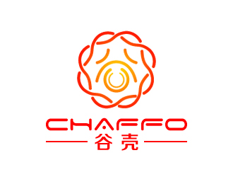 余亮亮的Chaffo谷殼logo設(shè)計