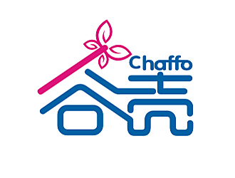 勞志飛的Chaffo谷殼logo設(shè)計