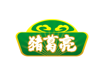 楊占斌的豬葛亮鮮肉卡通logo品牌商標設計logo設計