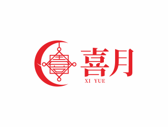 湯儒娟的喜月logo設(shè)計(jì)