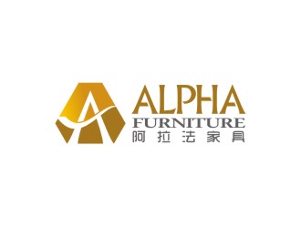 曾翼的寧波阿拉法家具有限公司 NINGBO ALPHA FURNITURE CO.,LTD.logo設(shè)計(jì)