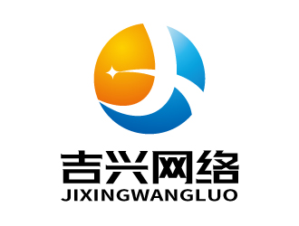 張俊的杭州吉興網(wǎng)絡(luò)科技有限公司logo設(shè)計