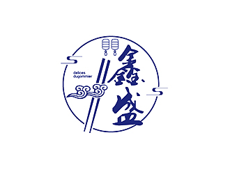 秦曉東的快餐店logo設計