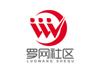 趙鵬的羅網(wǎng)社區(qū)logo設(shè)計