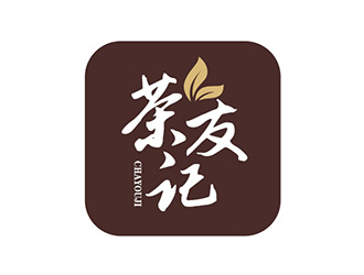 吳曉偉的茶友記茶葉垂直電商APP標志設計logo設計