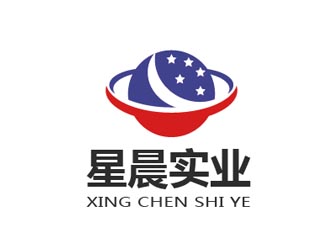 鄒小考的吉林省星晨實業(yè)有限公司logo設計