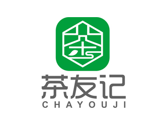 趙鵬的茶友記茶葉垂直電商APP標(biāo)志設(shè)計(jì)logo設(shè)計(jì)