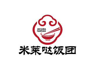 秦曉東的米萊噠飯團(tuán)logo設(shè)計