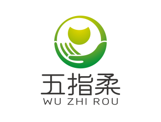 安冬的五指柔美容羊身會(huì)所logo設(shè)計(jì)