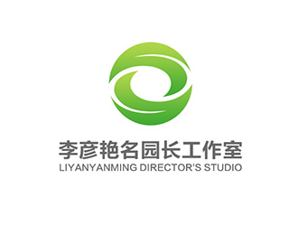 吳曉偉的貴州省李彥艷名園長工作室（重新編輯要求）logo設(shè)計