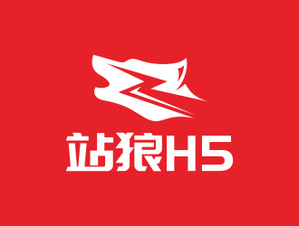 何嘉健的站狼H5logo設(shè)計