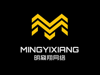 吳曉偉的昆明明裔翔網絡科技logo設計