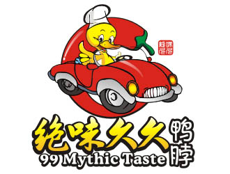 楊福的99 Mythic Taste（開小汽車的鴨子）logo設計