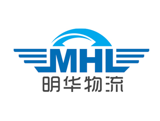 趙鵬的明華物流中文字體logologo設計