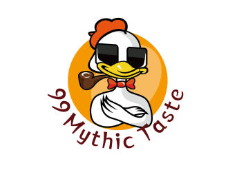 安冬的99 Mythic Taste（成功時期的鴨子）logo設(shè)計