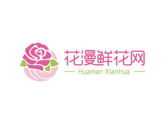 張曉明的花漫鮮花網logo設計