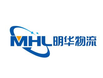 余亮亮的明華物流中文字體logologo設計