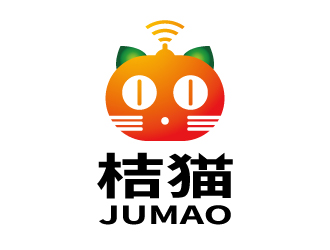 張俊的桔貓卡通商標(biāo)設(shè)計(jì)logo設(shè)計(jì)