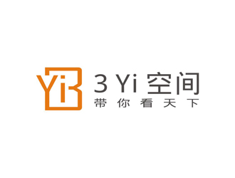 孫永煉的3 Yi 空間logo設計