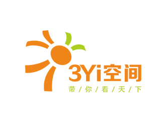 鄭錦尚的3 Yi 空間logo設(shè)計(jì)