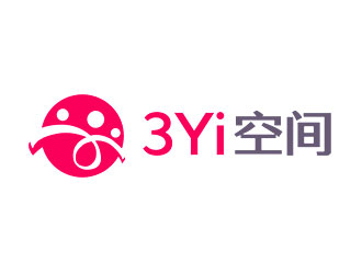 鐘炬的3 Yi 空間logo設計