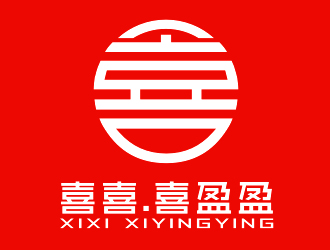 李杰的喜喜.喜盈盈logo設(shè)計(jì)