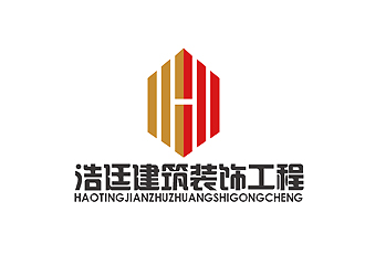 秦曉東的石家莊市浩廷建筑裝飾工程有限公司logologo設(shè)計