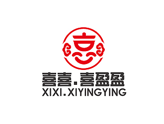 秦曉東的喜喜.喜盈盈logo設(shè)計(jì)