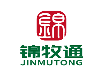 張俊的錦牧通食品品牌logologo設計