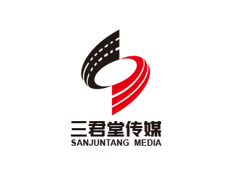 黃安悅的北京三君堂文化傳媒有限公司logo設計