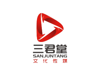 曾翼的北京三君堂文化傳媒有限公司logo設計