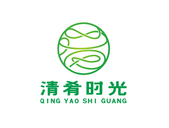 陳今朝的清肴時(shí)光快餐廳logologo設(shè)計(jì)