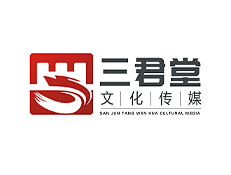 勞志飛的北京三君堂文化傳媒有限公司logo設(shè)計(jì)