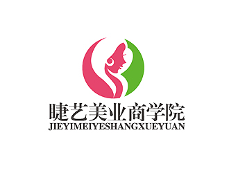 秦曉東的睫藝美業(yè)商學(xué)院logo設(shè)計