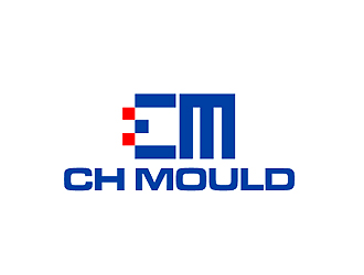 秦曉東的CH MOULD logo設(shè)計