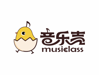 何嘉健的音樂殼在線音樂教育logologo設計