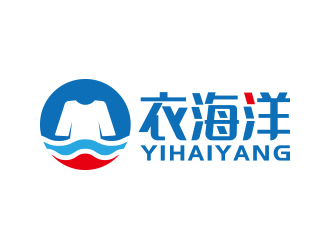 黃安悅的yihaiyang衣海洋logo設(shè)計(jì)