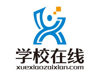 向正軍的學(xué)校在線logo設(shè)計(jì)