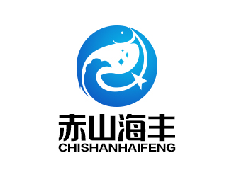 余亮亮的赤山海豐logo設(shè)計