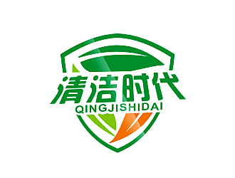 李杰的清潔時代logo設計