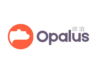 鐘炬的Opalus歐泊logo設(shè)計