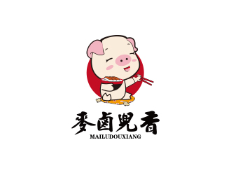 孫金澤的麥鹵兜香食品logo設(shè)計