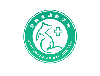 吳曉偉的寵睦家動物醫(yī)院logo設計