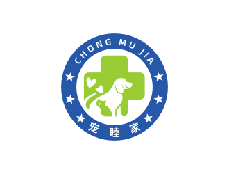 姜彥海的寵睦家動物醫(yī)院logo設計