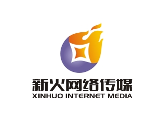 曾翼的廣州新火網絡傳媒有限公司logo設計