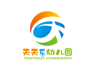 黃安悅的天天樂幼兒園logo設計